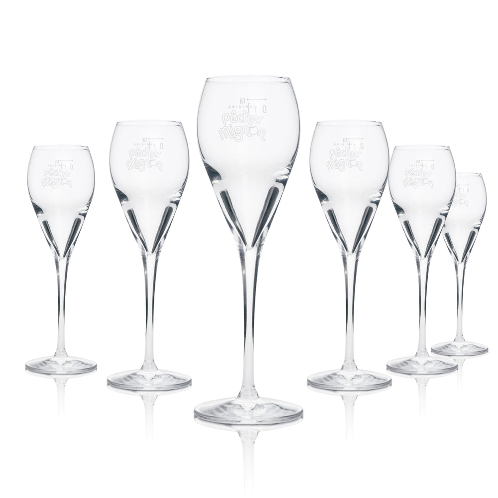 6 bicchieri da liquore Pecher Mignon 0,1 l Rastal