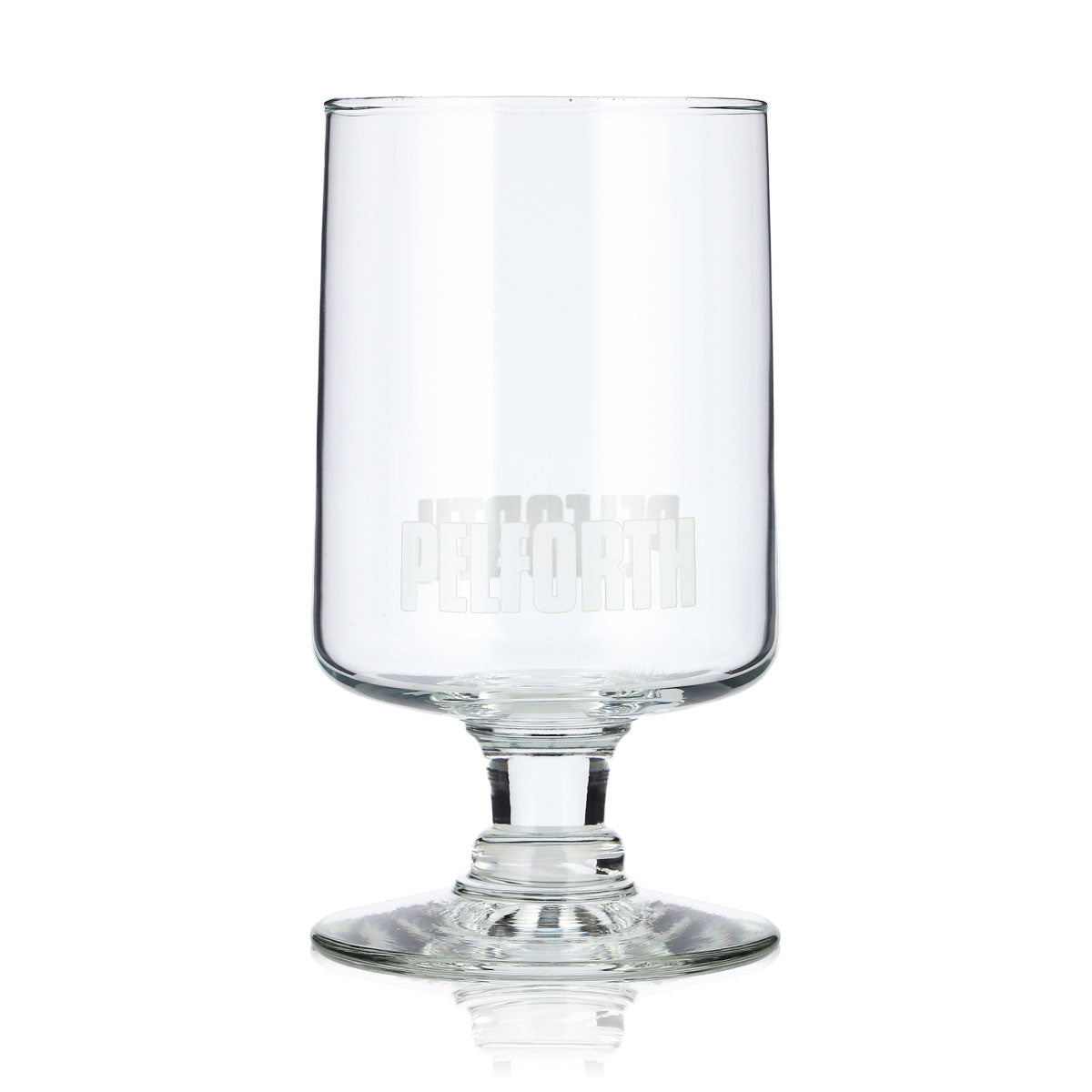 6 bicchieri da birra Pelforth da 0,34 l, a forma di coppa, con logo bianco – Vista 2