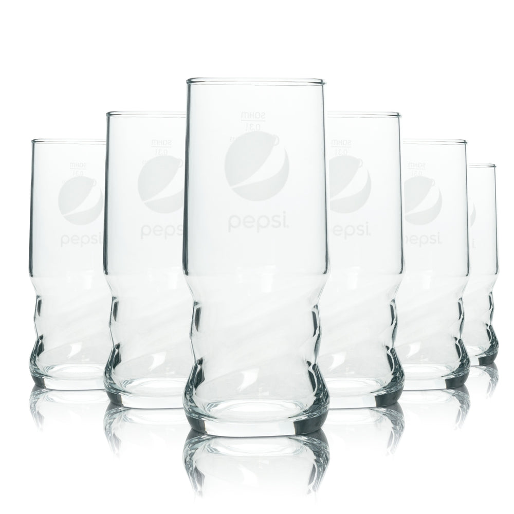 6 bicchieri per bibite Pepsi 0,3 l AXL Longdrink Limo Cola Gastro Bar