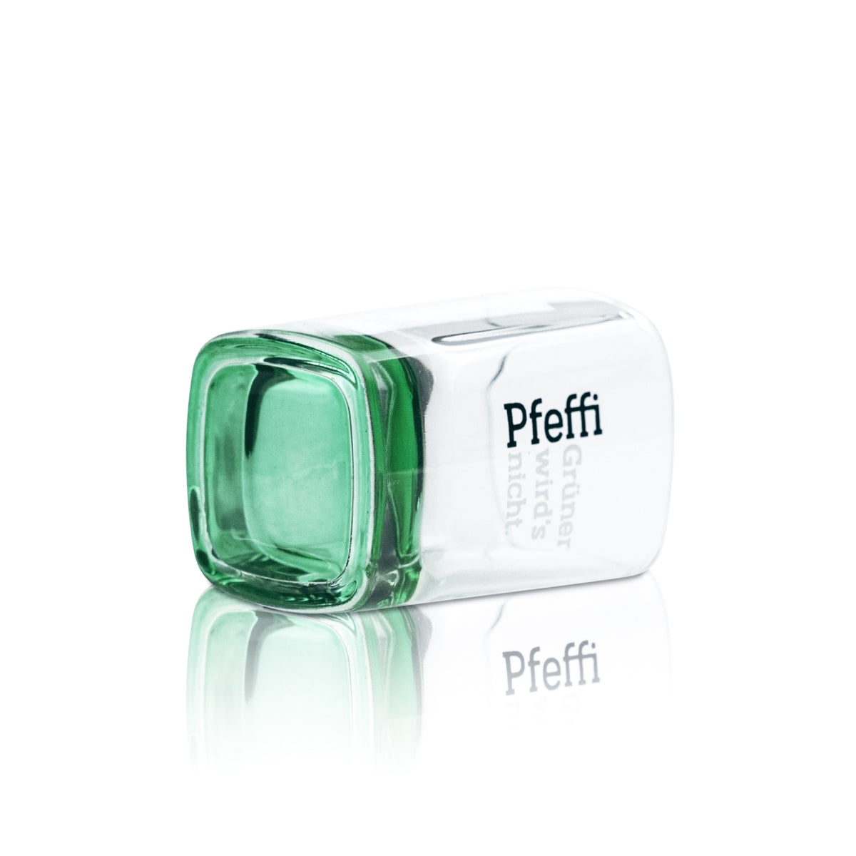 6 bicchierini Pfeffi da 4 cl Bicchierini da liquore Kurze Stamper Nordbrand Verde Menta Kneipe – Vista 4