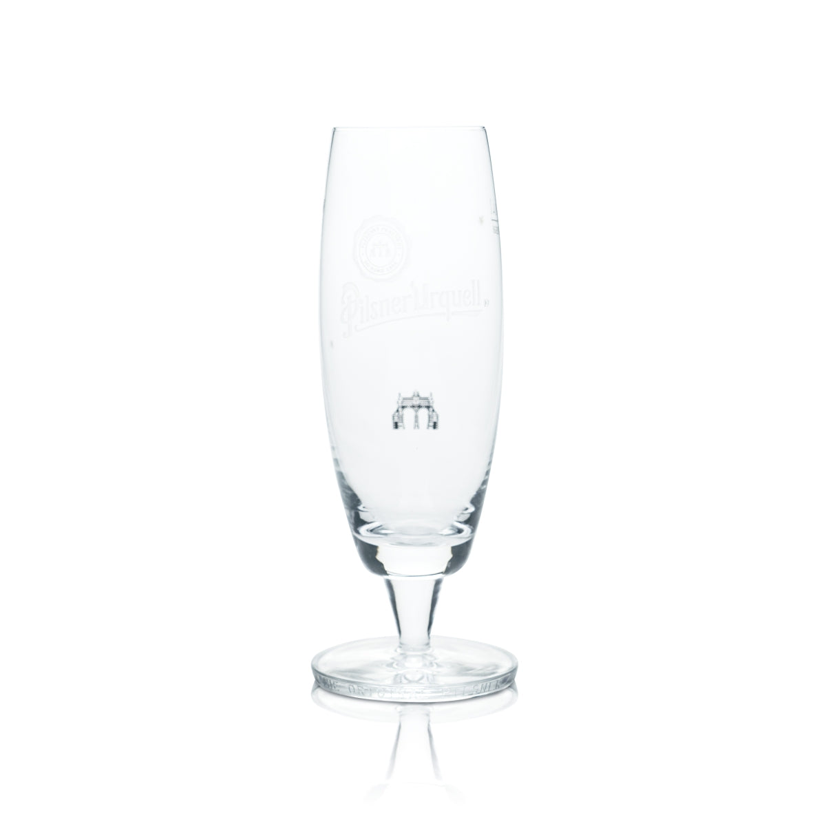 6 bicchieri da birra Pilsener Urquell 0,4 l, forma a tulipano, birrificio, gastronomia, calibrati – Vista 2