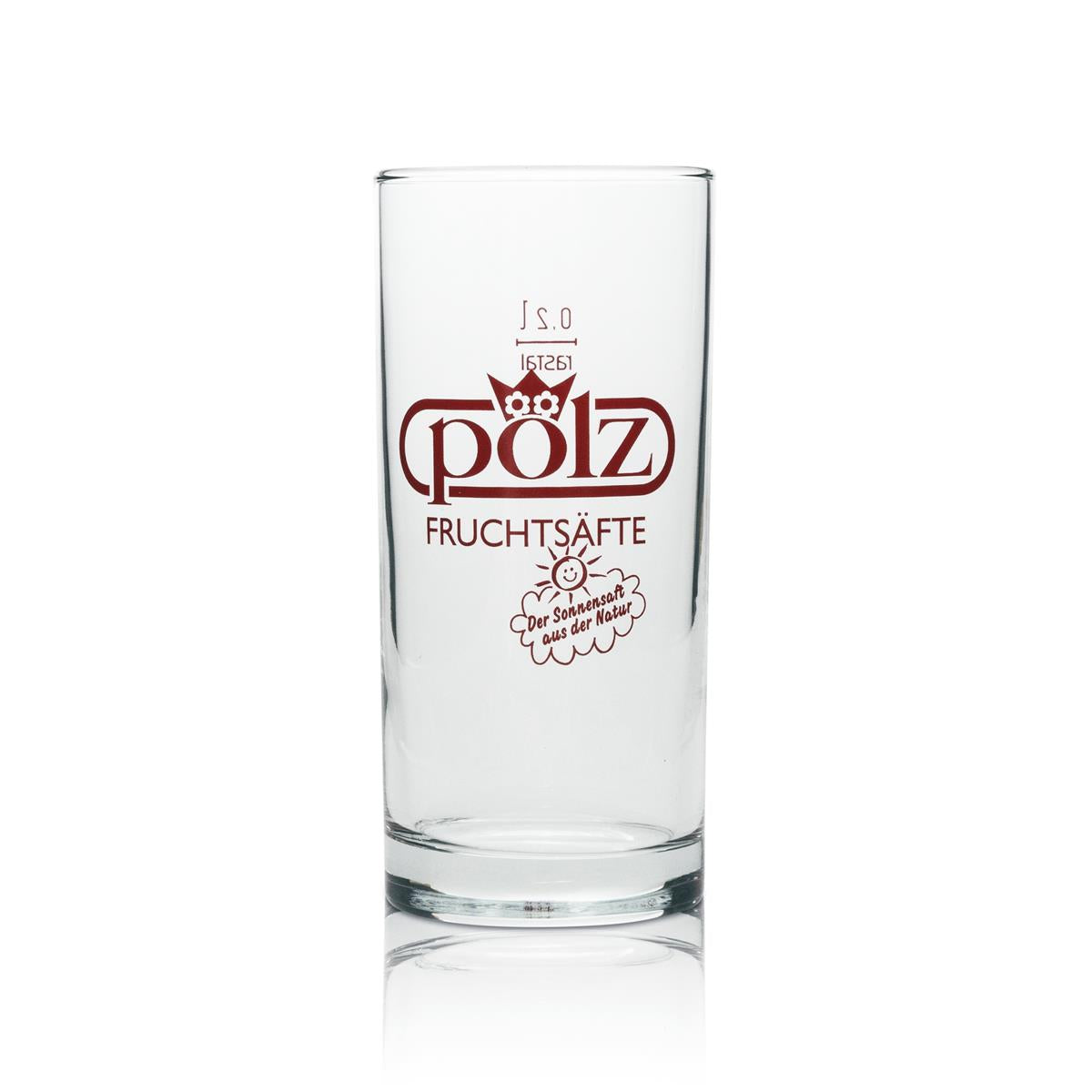 6 bicchieri Pölz Saft 0,2 l con scritta rossa – Vista 2