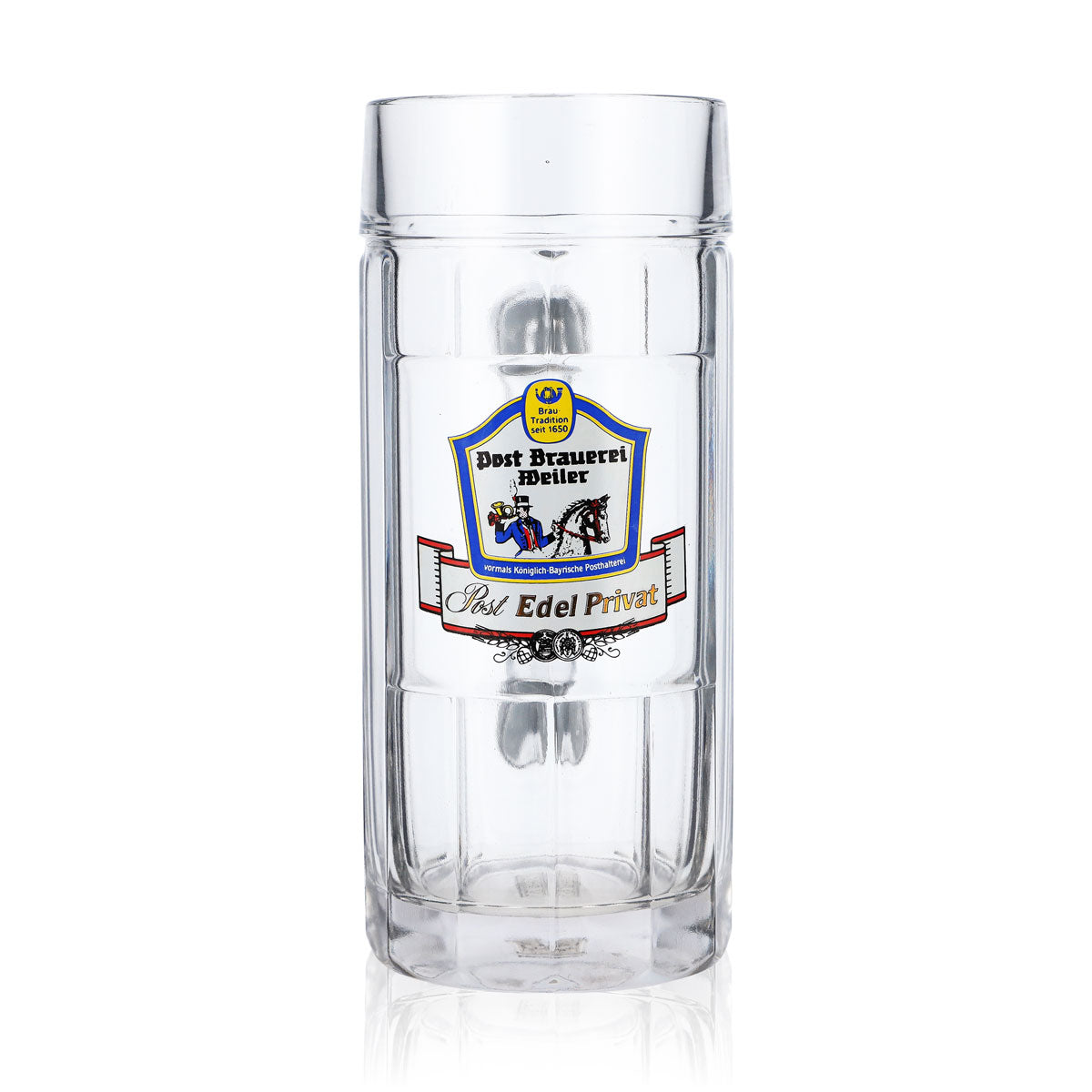 6x Birrificio Post Weiler Bicchiere da birra Bicchiere da birra 0,5 l Rastal Falkenstein – Vista 2