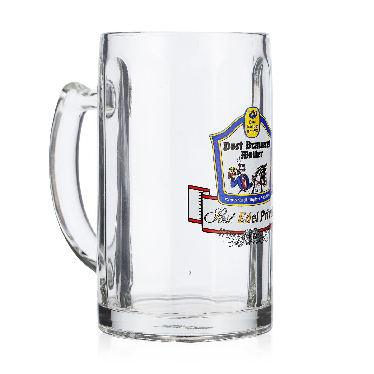 6 bicchieri da birra Post Brauerei Weiler Bierglas Bierseidel Gläser 0,3 l – Vista 3
