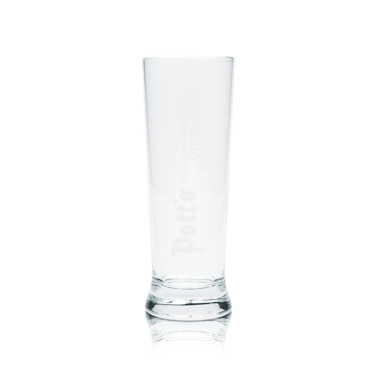6 bicchieri da birra Potts 0,25 l, forma a stelo, originali della regione del Münsterland, bicchieri Willi Tulpe – Vista 2