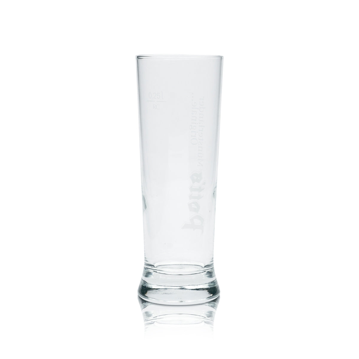 6 bicchieri da birra Potts 0,25 l, forma a stelo, originali della regione del Münsterland, bicchieri Willi Tulpe – Vista 3