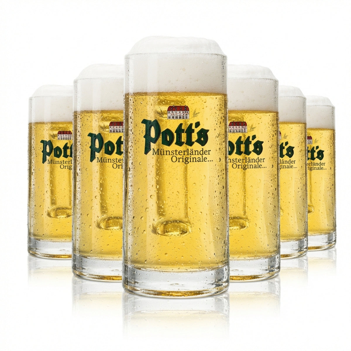 6 bicchieri da birra Potts 0,4 l boccale Ritzenhoff