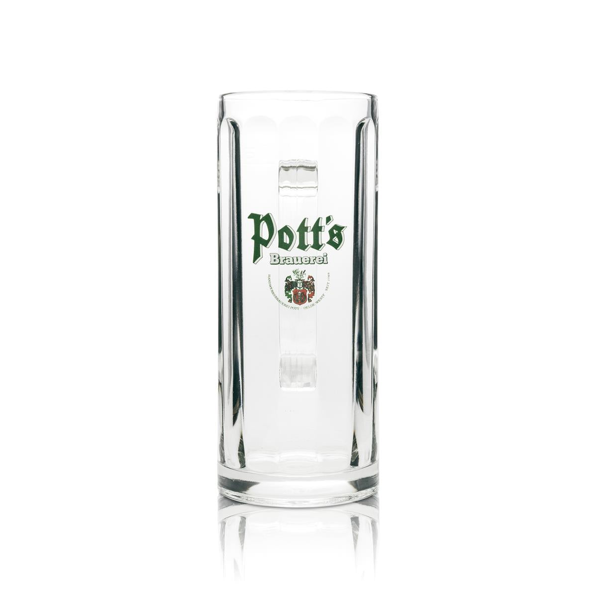 6 bicchieri da birra Potts 0,5 l, boccale scanalato Rastal – Vista 2