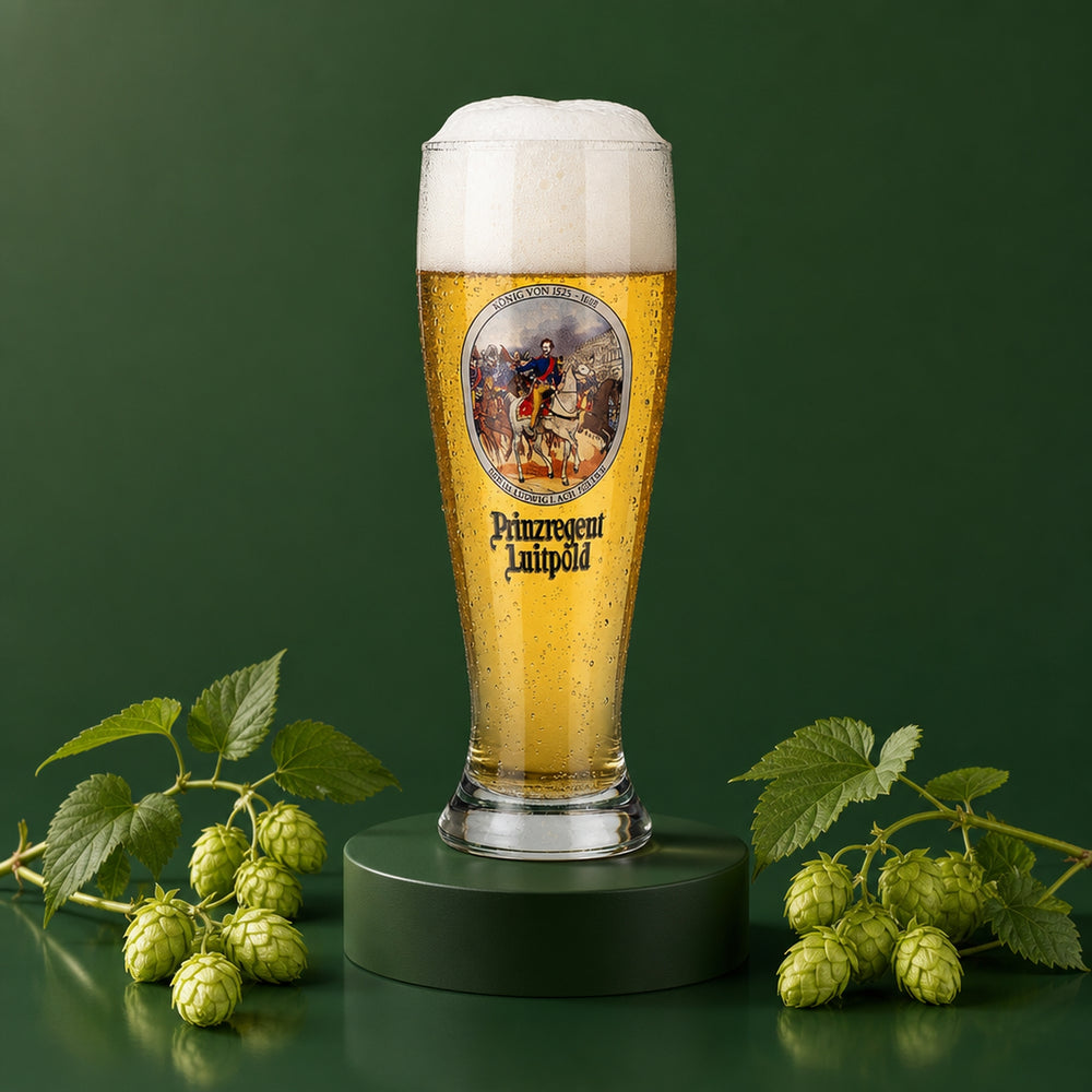 6 bicchieri da birra Prinz Luitpold 0,5 l Bicchiere da birra bianca Prinzregent Luitpold