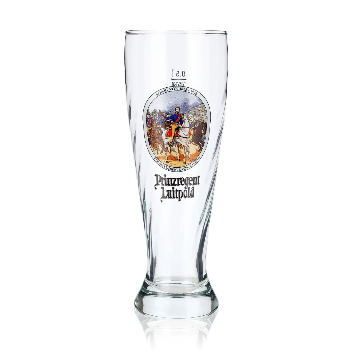 6 bicchieri da birra Prinz Luitpold 0,5 l Bicchiere da birra bianca Prinzregent Luitpold – Vista 3