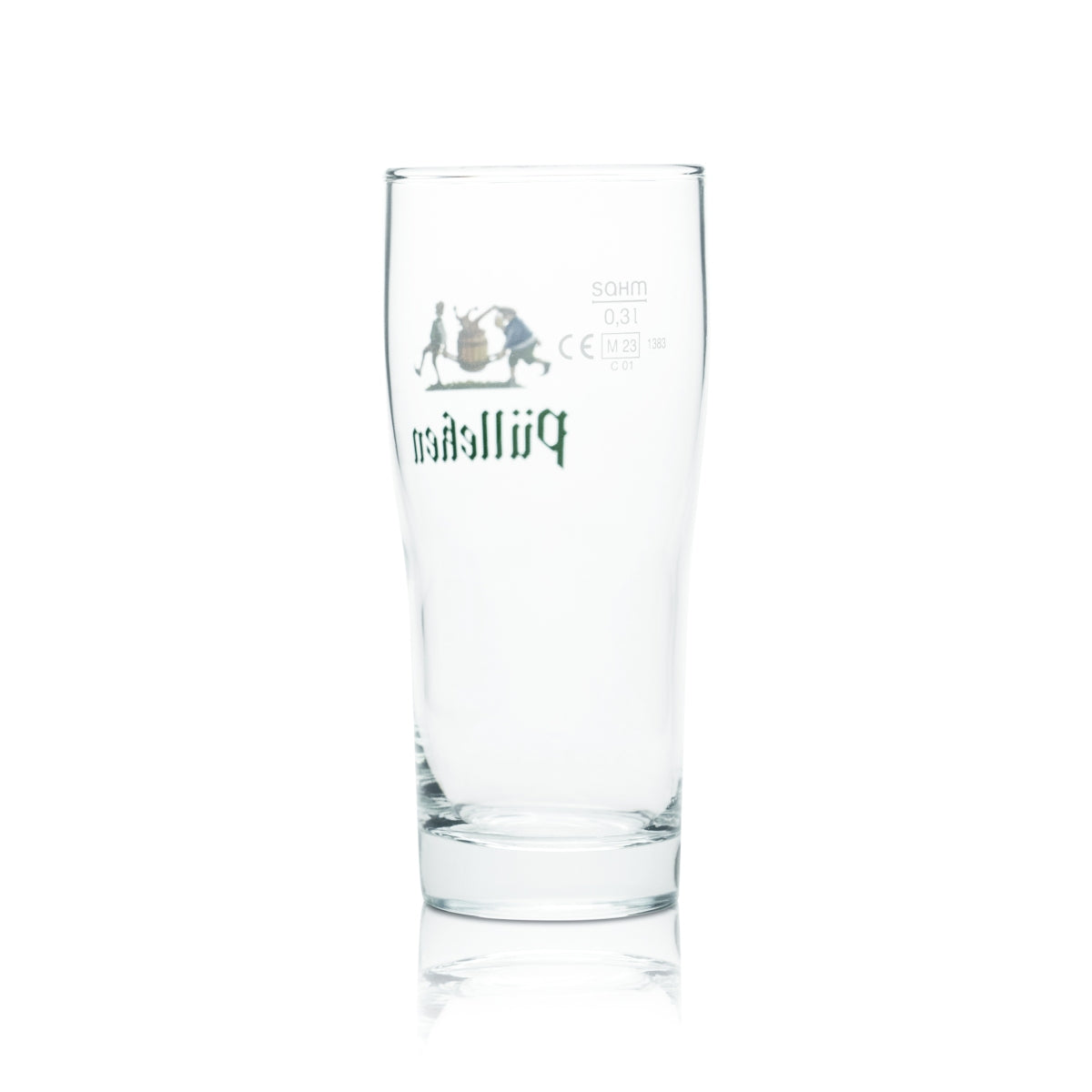 6 bicchieri Pülleken in vetro da 0,3 l, bicchieri da birra, coppa, boccale, birra chiara Brewhouse Veltins – Vista 3