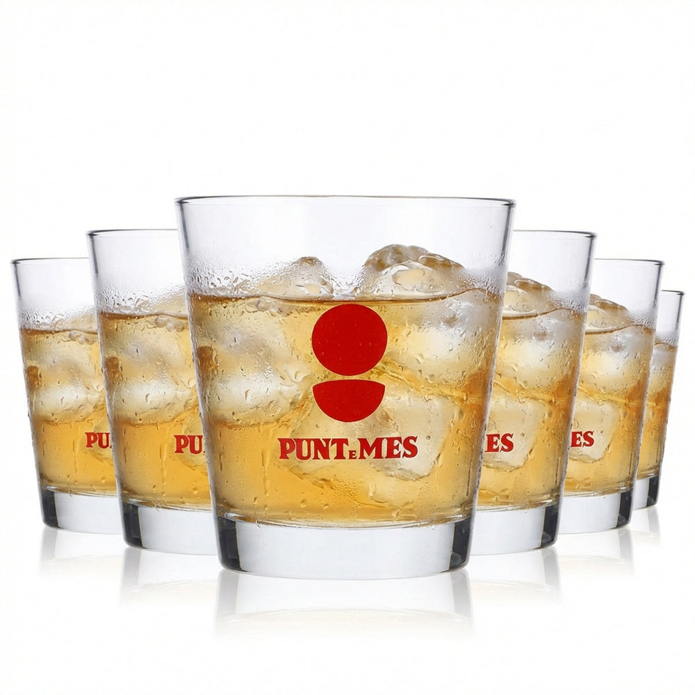 6 bicchieri da vermouth Punt e Mes 0,36 l Bicchieri da liquore tumbler Modello conico