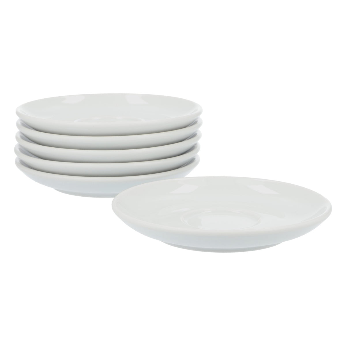6x Quakwa Tafelstern Piatti da caffè e piattini per tazzine da caffè espresso – Vista 2