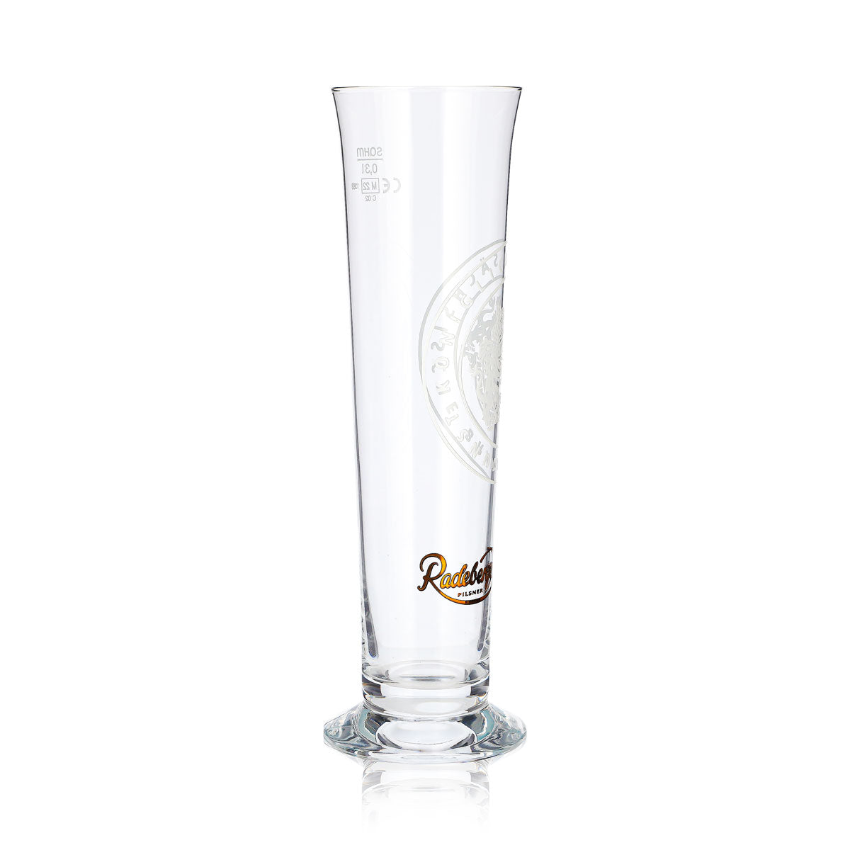6 bicchieri da birra Radeberger da 0,3 l, modello "Pokal Sahm", arte birraria reale sassone (set da 6) – Vista 4