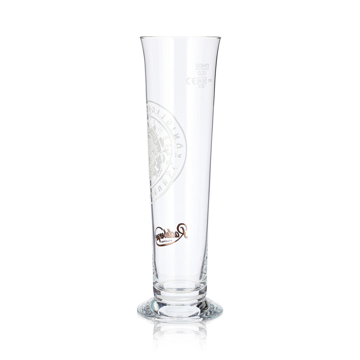 6 bicchieri da birra Radeberger da 0,3 l, modello "Pokal Sahm", arte birraria reale sassone (set da 6) – Vista 5