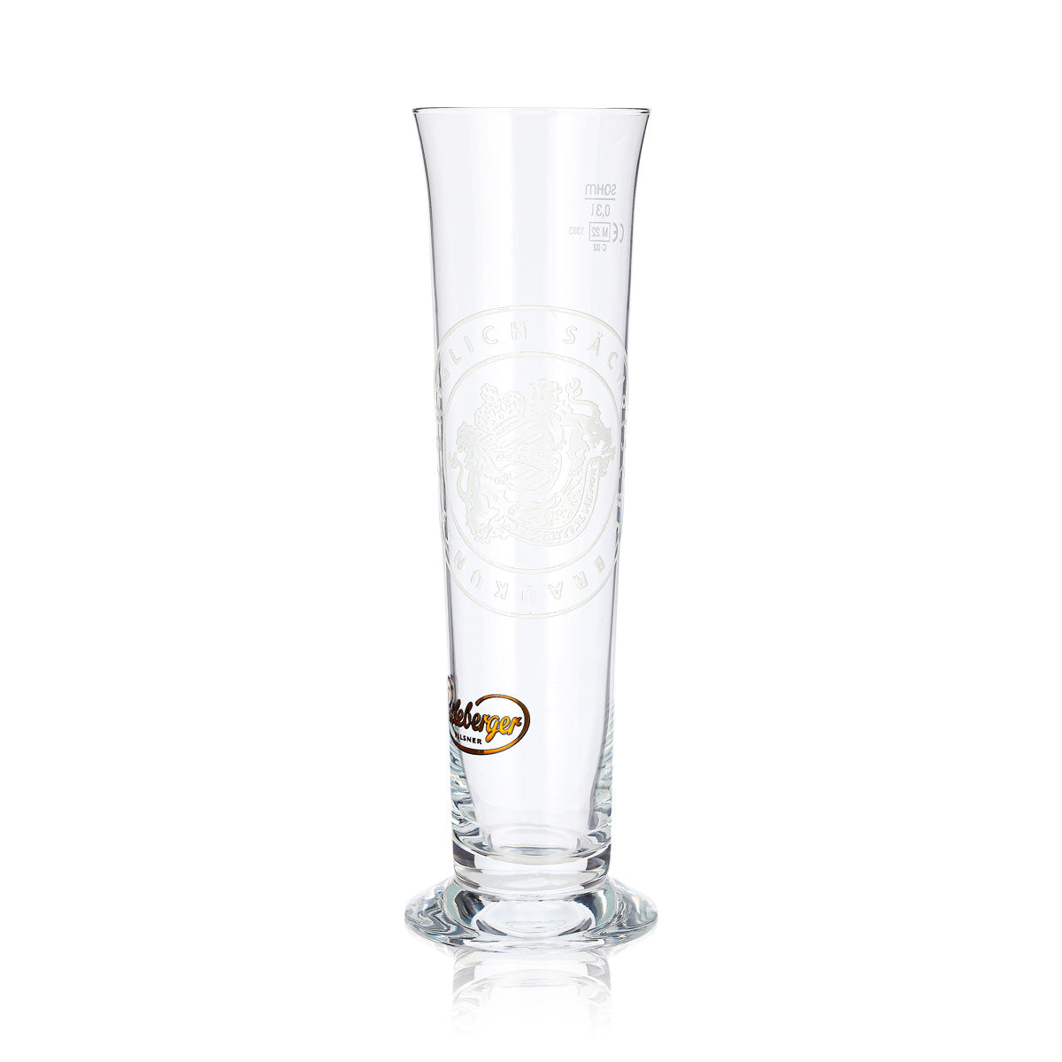 6 bicchieri da birra Radeberger da 0,3 l, modello "Pokal Sahm", arte birraria reale sassone (set da 6) – Vista 6