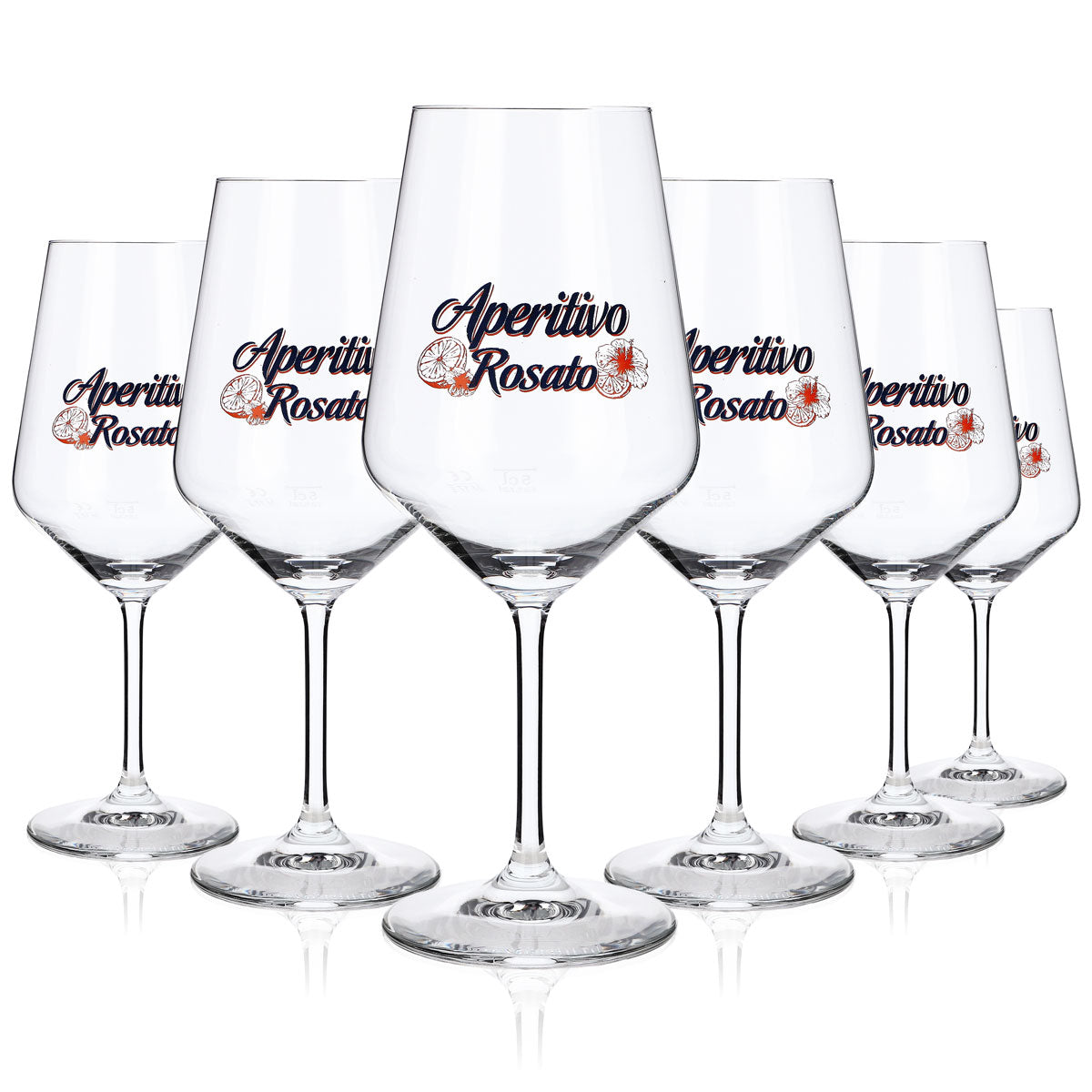 6 bicchieri da vino Ramazzotti 0,5 l "Aperitivo Rosato" Rastal Bicchieri da liquore Spritz – Vista 6