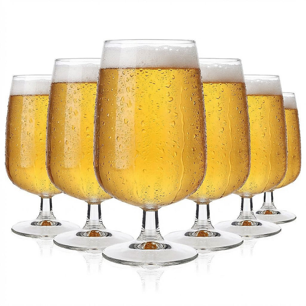 6 bicchieri da birra Rastal 0,5 l a forma di coppa – bicchiere universale senza logo, qualità professionale