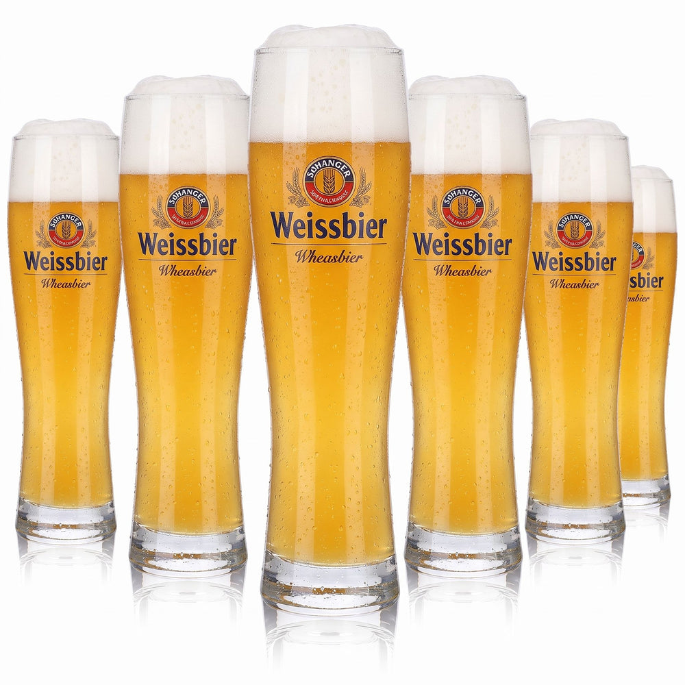 6 bicchieri Rastal da 0,5 l per birra di frumento Monaco Slim