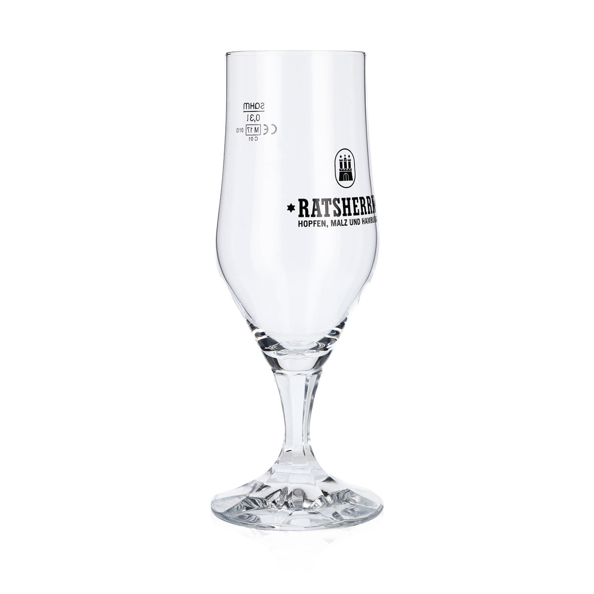 6 bicchieri da birra Ratsherrn da 0,3 l Hammerburg Birra Tulipano Coppa Set Birrificio Amburgo – Vista 4