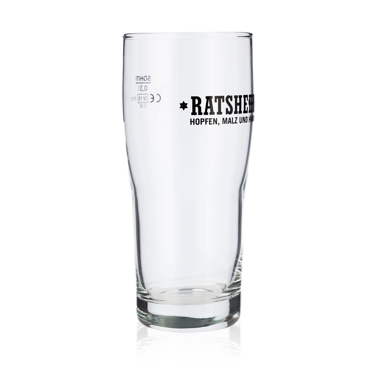6 bicchieri da birra Ratsherrn Pils da 0,3 l Bicchieri da birra "Brewhouse" Bicchieri esclusivi – Vista 3
