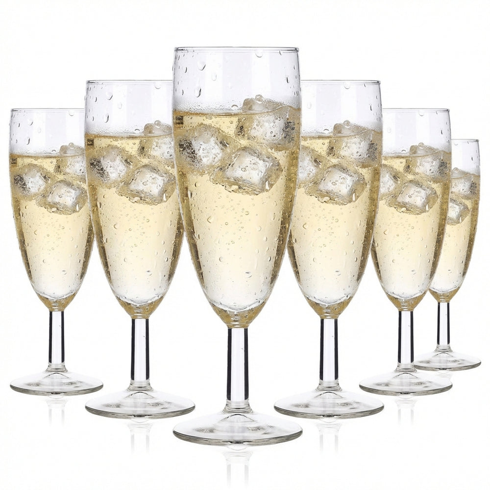6 bicchieri da spumante Ravenhead Bicchieri a flauto Bicchieri da spumante Calici da spumante Flute 0,1 l