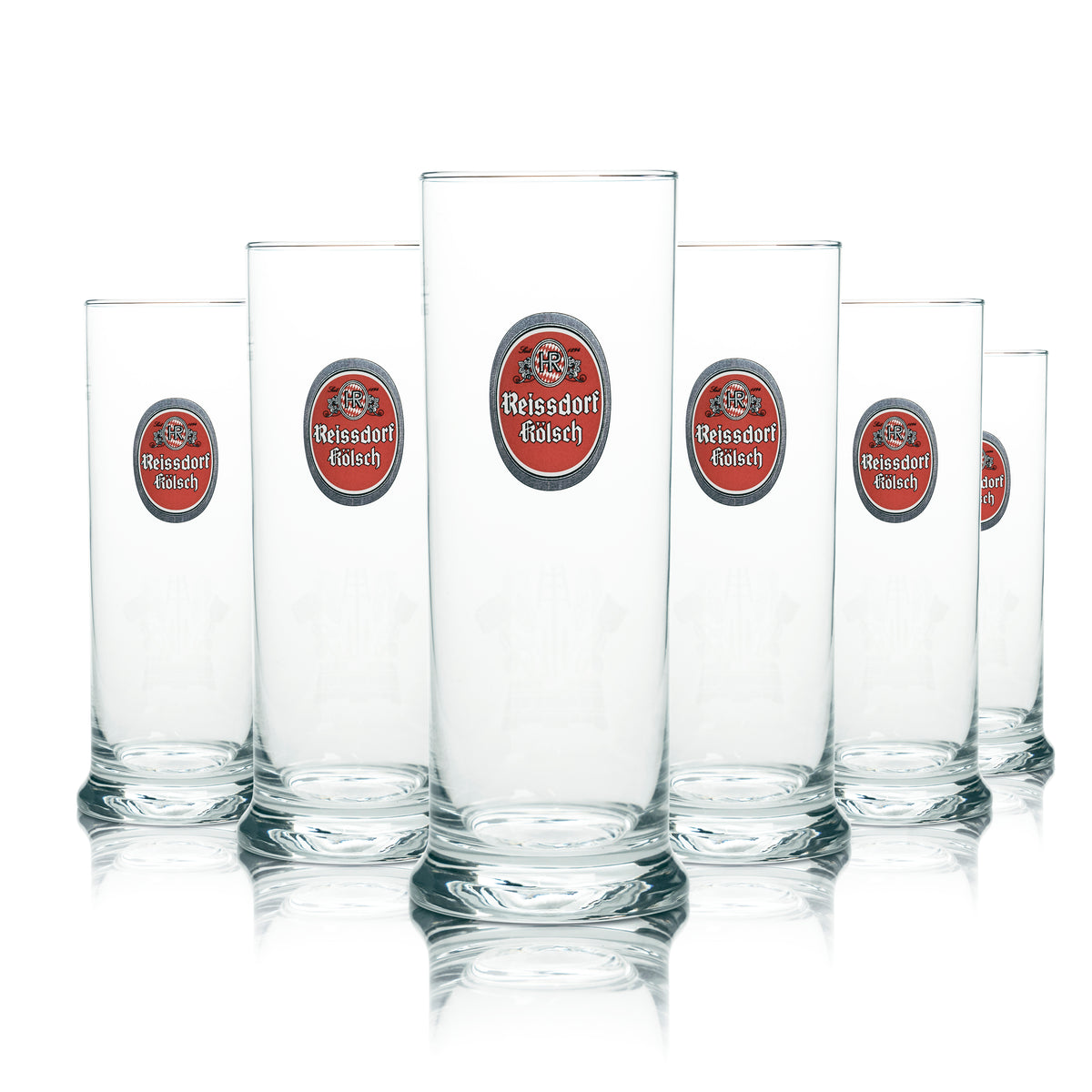 6 bicchieri da birra Reissdorf 0,4 l Kölsch Stange Bicchieri da birra Colonia Kölschglas Brauer – Vista 5