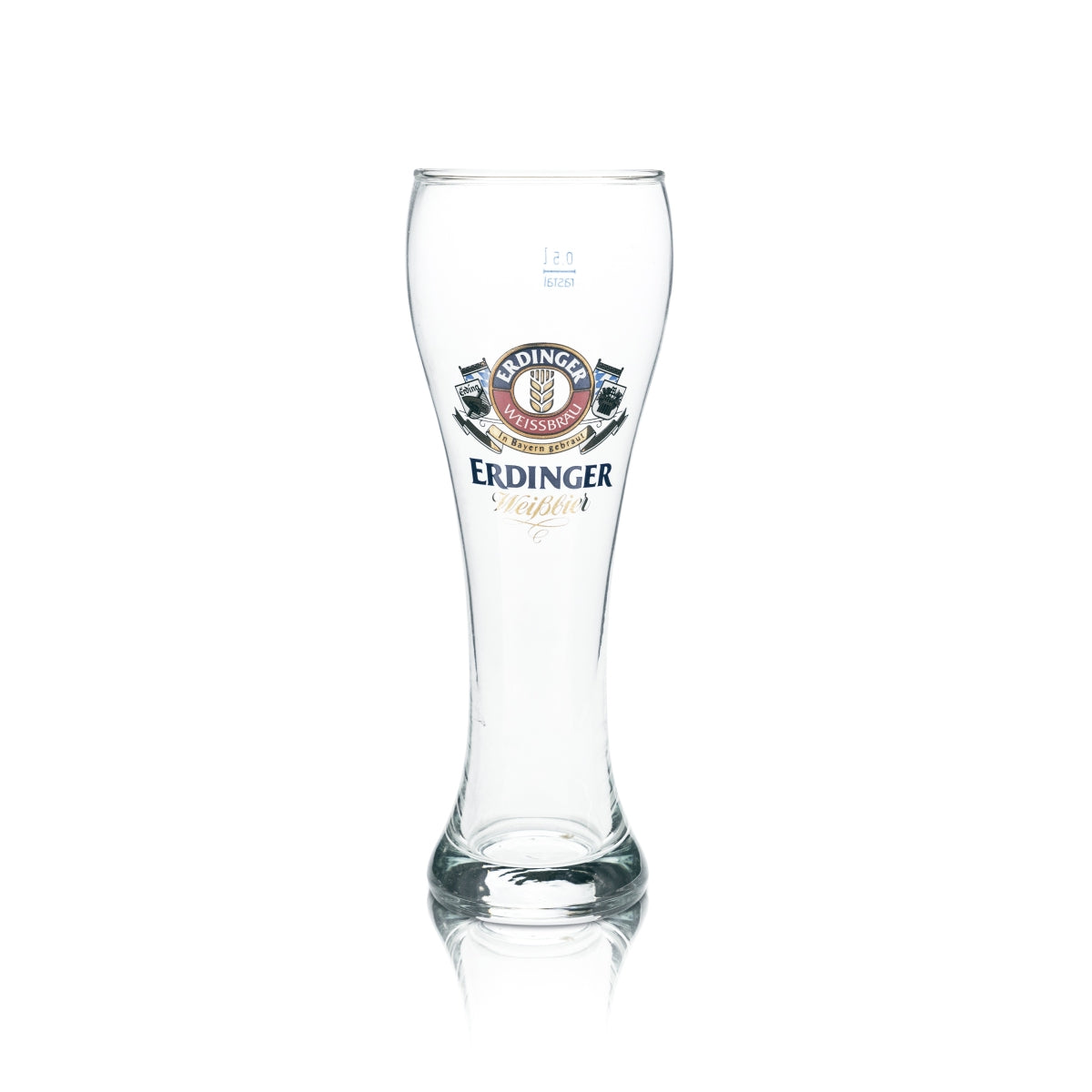 6 bicchieri da birra bianca Erdinger retrò - Set di bicchieri da birra Hefeweizen da 0,5 l Baviera Design – Vista 2