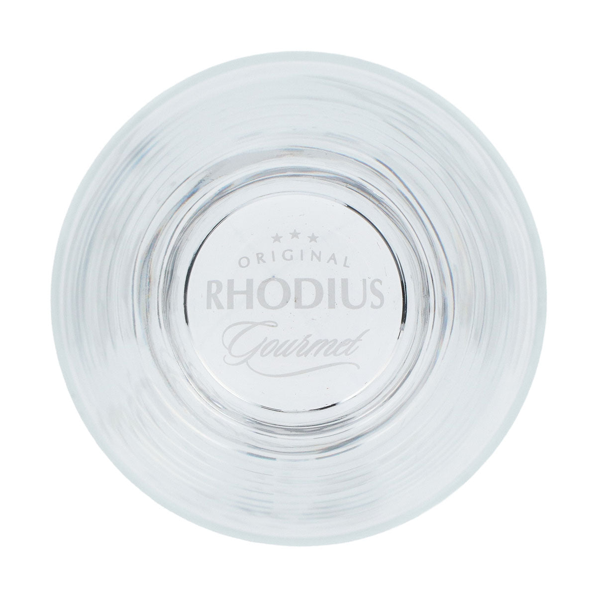 6 bicchieri da acqua Rhodius Bicchieri da acqua 0,29 l Bicchieri a forma di V Scritta sul fondo – Vista 4