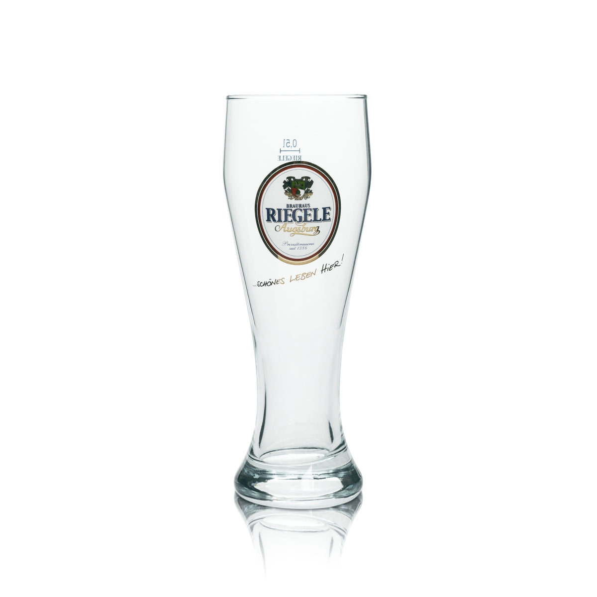 6 bicchieri da birra Riegele 0,5 l Bicchieri da birra bianca Lievito di frumento Birrificio di Augusta Beer Bar – Vista 2