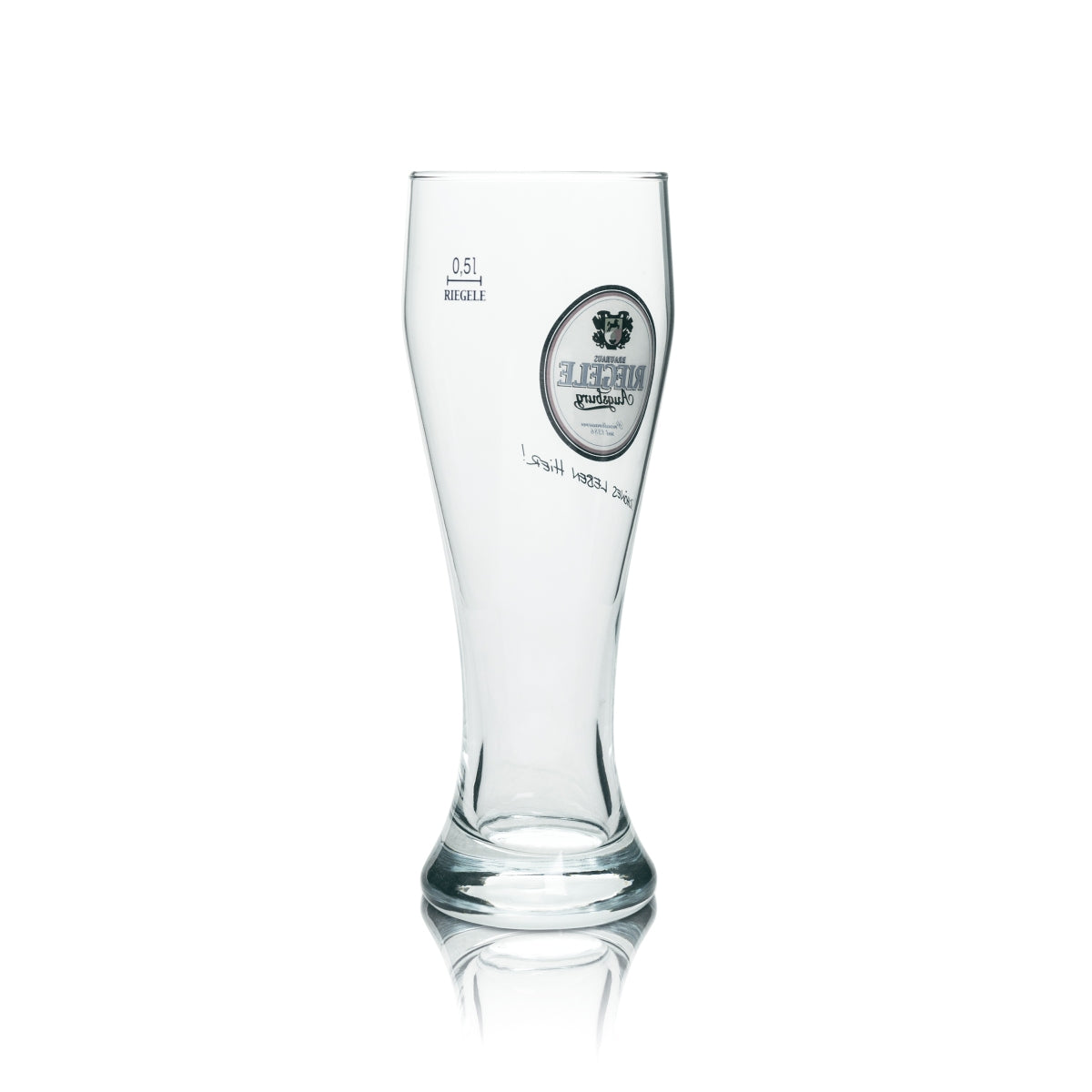 6 bicchieri da birra Riegele 0,5 l Bicchieri da birra bianca Lievito di frumento Birrificio di Augusta Beer Bar – Vista 3