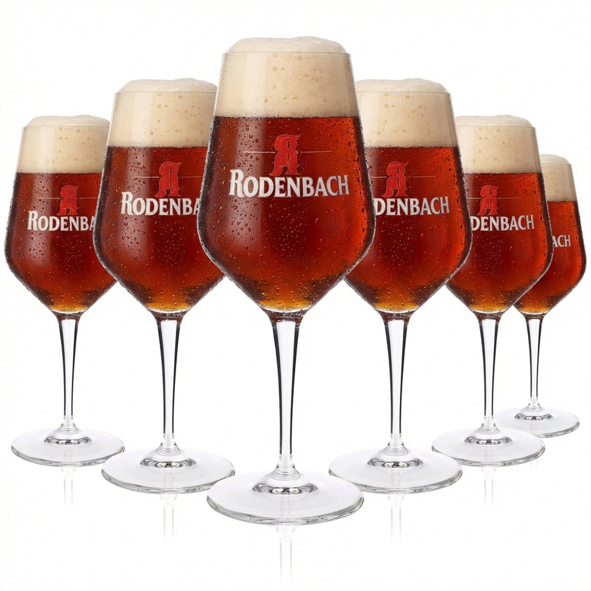 6 bicchieri da birra Rodenbach Bicchieri da birra Bicchiere da vino Bicchiere a palloncino 0,33 l