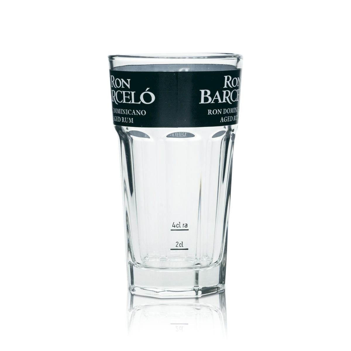6 bicchieri da rum Ron Barcelo 0,34 l bicchieri da long drink cocktail con rilievo 2 cl 4 cl – Vista 3