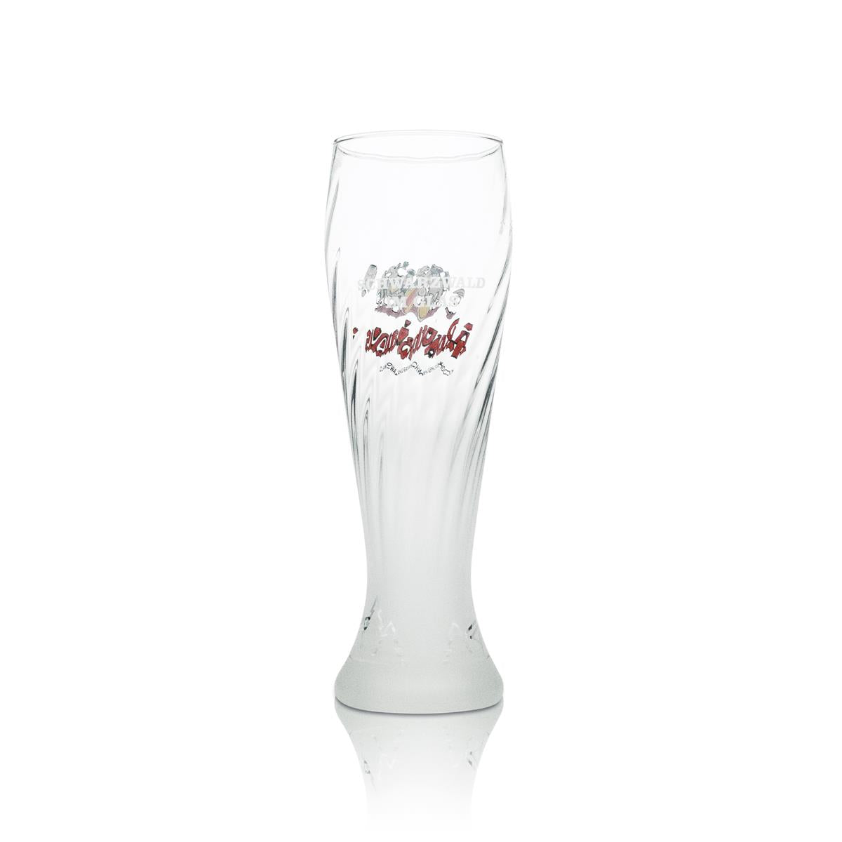 6 bicchieri Rothaus da 0,5 l per birra bianca Hefeweizen, design satinato, birrificio Baden – Vista 3