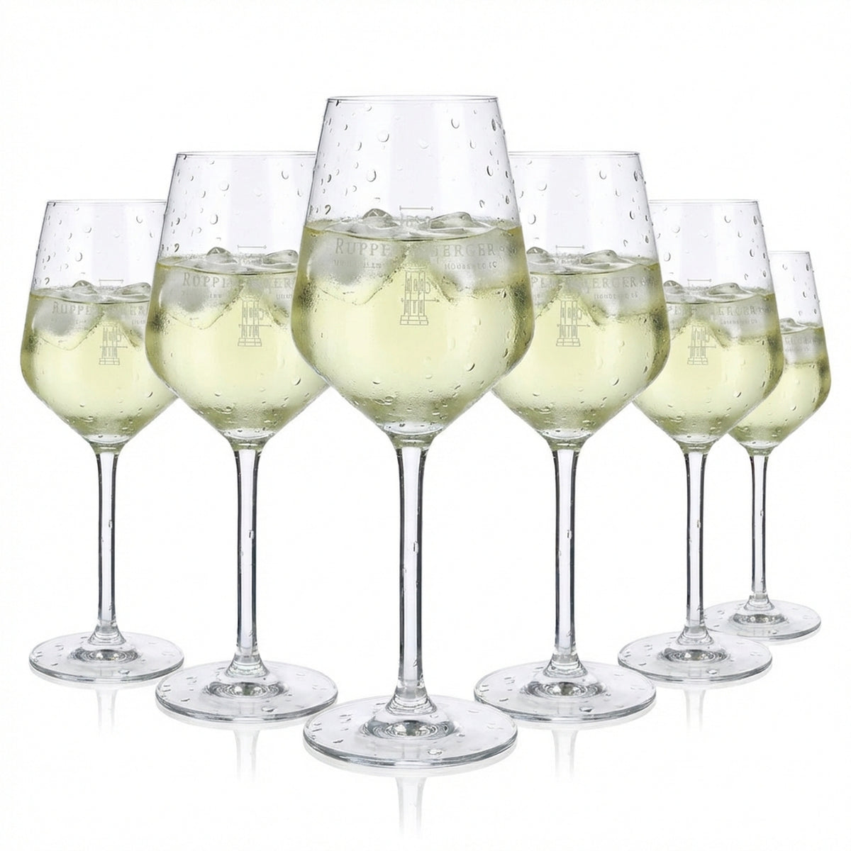 6 bicchieri da vino Ruppertsberger con stelo 0,37 l Carre