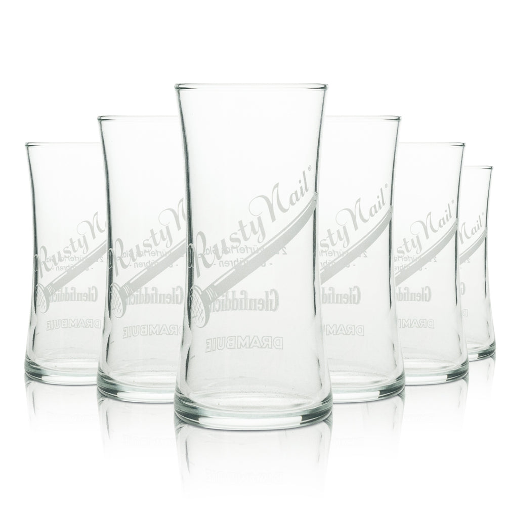 6 bicchieri da whisky Rusty Nail esclusivi Soltau 0,2 l rastal