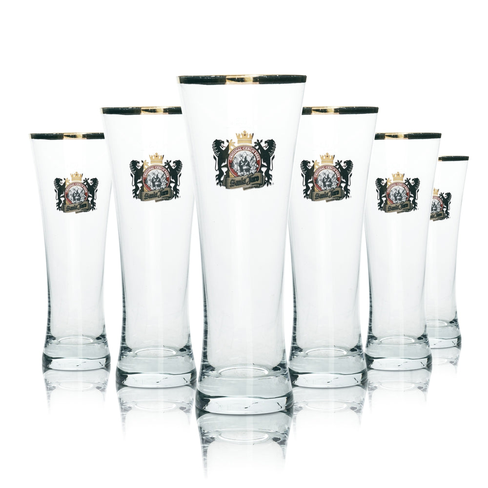 6 bicchieri da birra Sankt Jaro 0,3 l Ritzenhoff Pils Tulipano Czech Beer Cup
