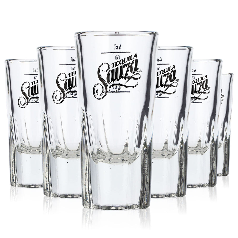 6 bicchierini da tequila Sauza da 2 cl/4 cl (set da 6)