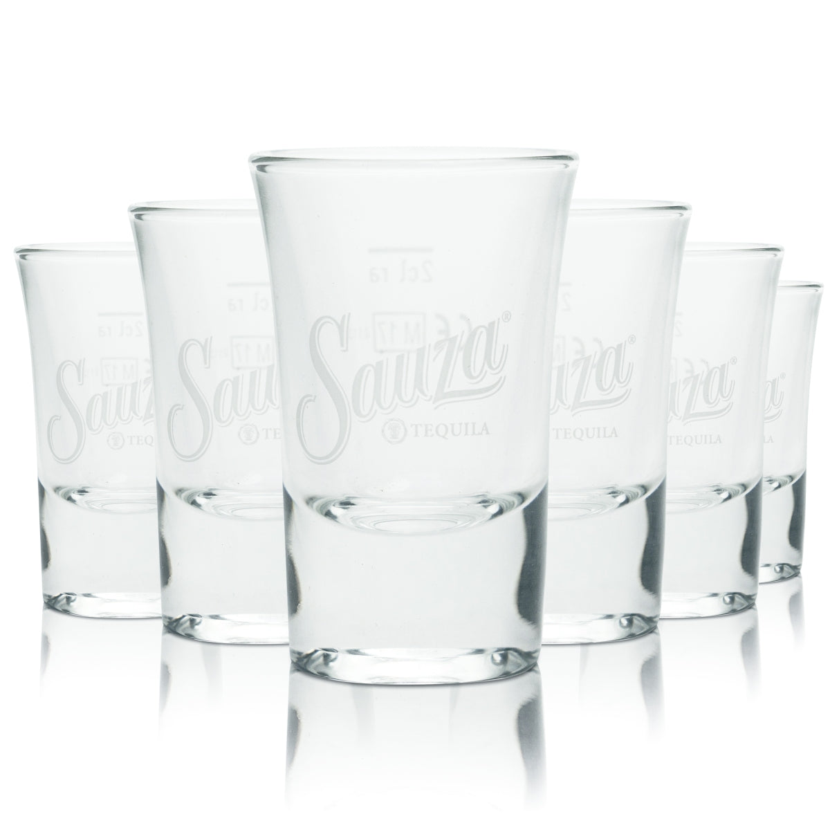 6 bicchieri Sauza Tequila 2 cl bicchieri da shot bicchieri da liquore bicchieri da shot bar Rastal Party