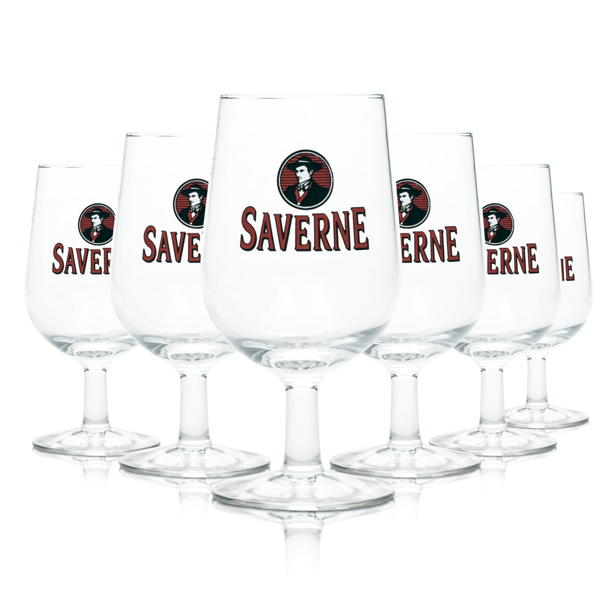 6 bicchieri Saverne 0,25 l a forma di coppa tulipano Panache Birra
