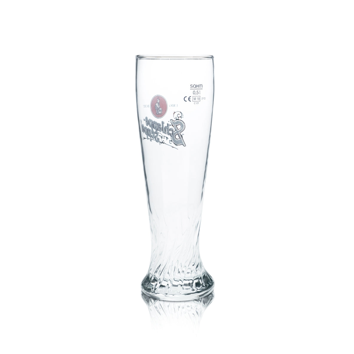 6 bicchieri da birra Schlappeseppel 0,5 l per birra di frumento bianca con lievito, bicchieri da birra Gastro Bräu – Vista 3