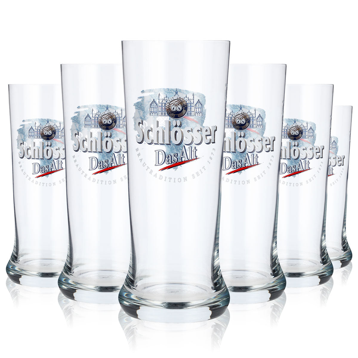 6x lucchetti Bicchiere da birra Alt 0,25 l Tazza "Cool & Fresh" Lausitz – Vista 6