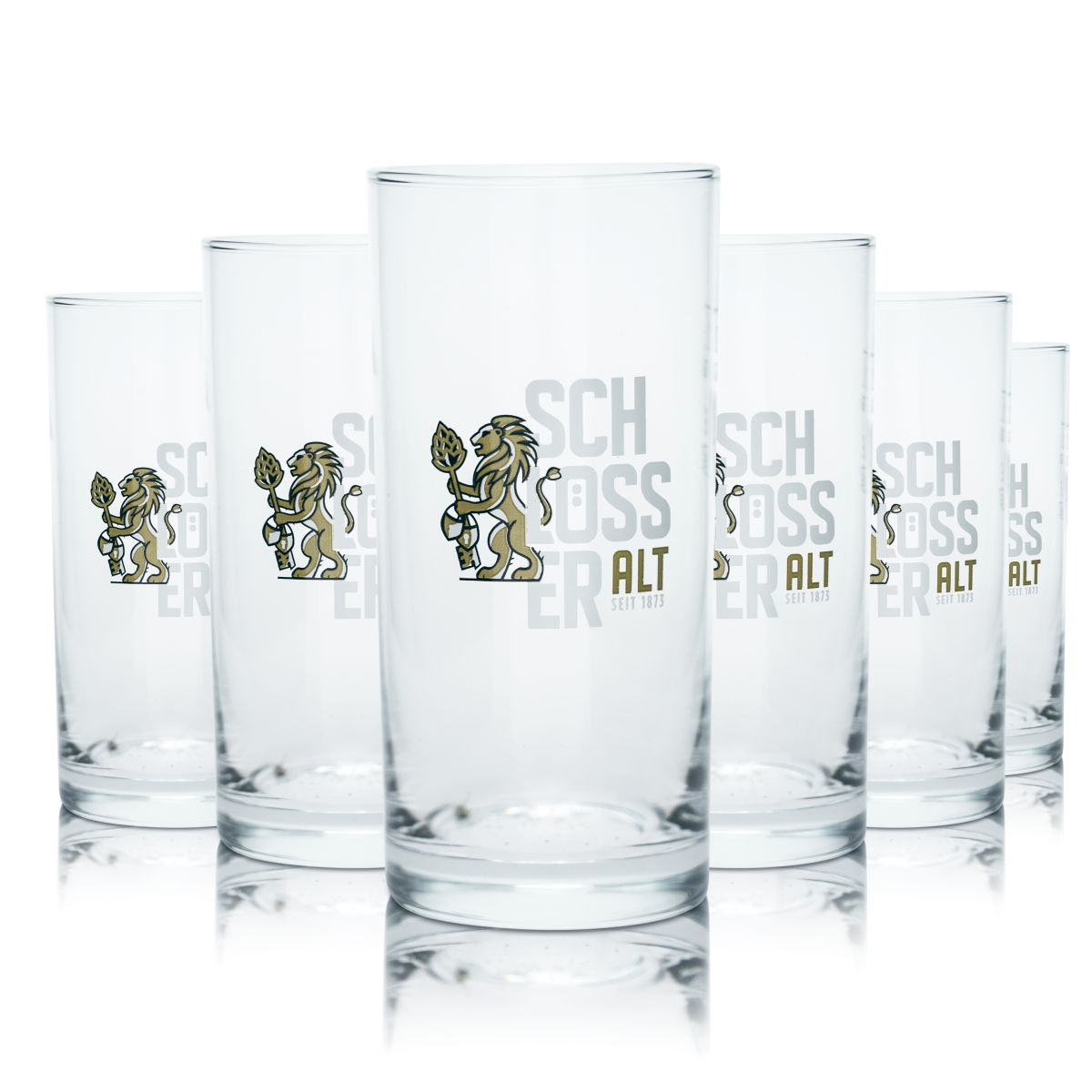 6 bicchieri da birra Altbier con tappo a corona 0,2 l Bicchiere da birra Kölsch Bicchieri Willi Set di bicchieri