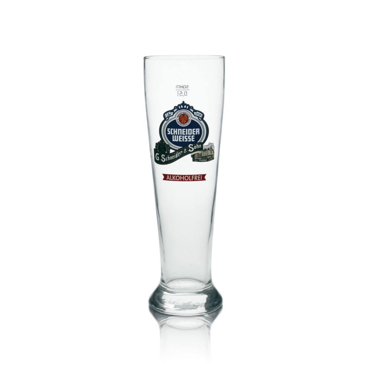 6x Schneider Weisse Bicchiere da birra bianca analcolica 0,5 l Sahm – Vista 2