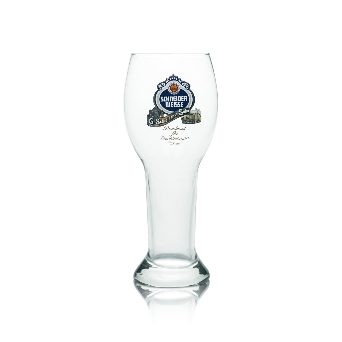 6x Schneider Weisse Bicchiere 0,5 l Birra bianca Lievito di frumento Bicchieri Birrificio Gastronomia – Vista 2