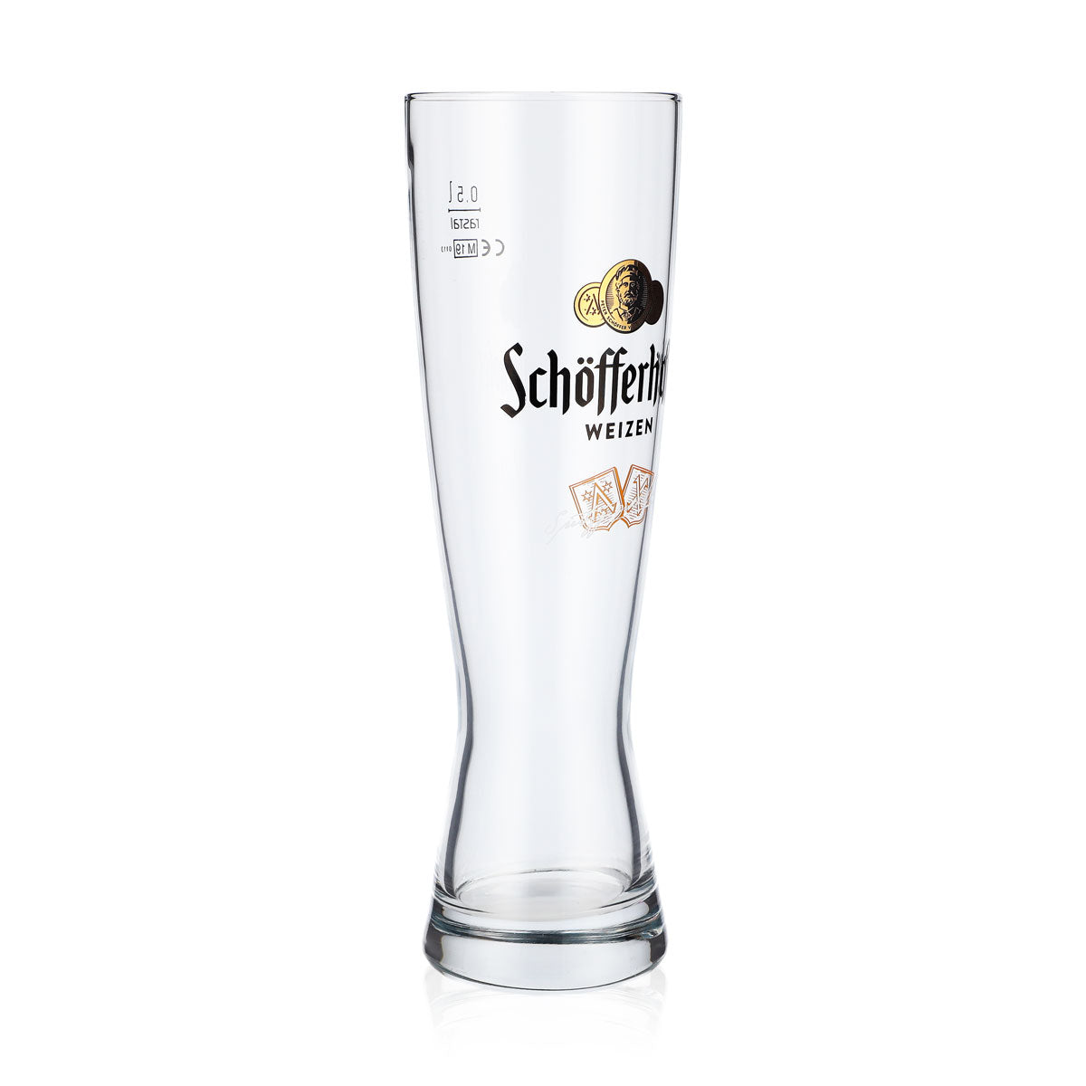 6 bicchieri da birra Schöfferhofer da 0,5 l Bicchiere da birra bianca "Spritzig Prickelnd" Sahm – Vista 3