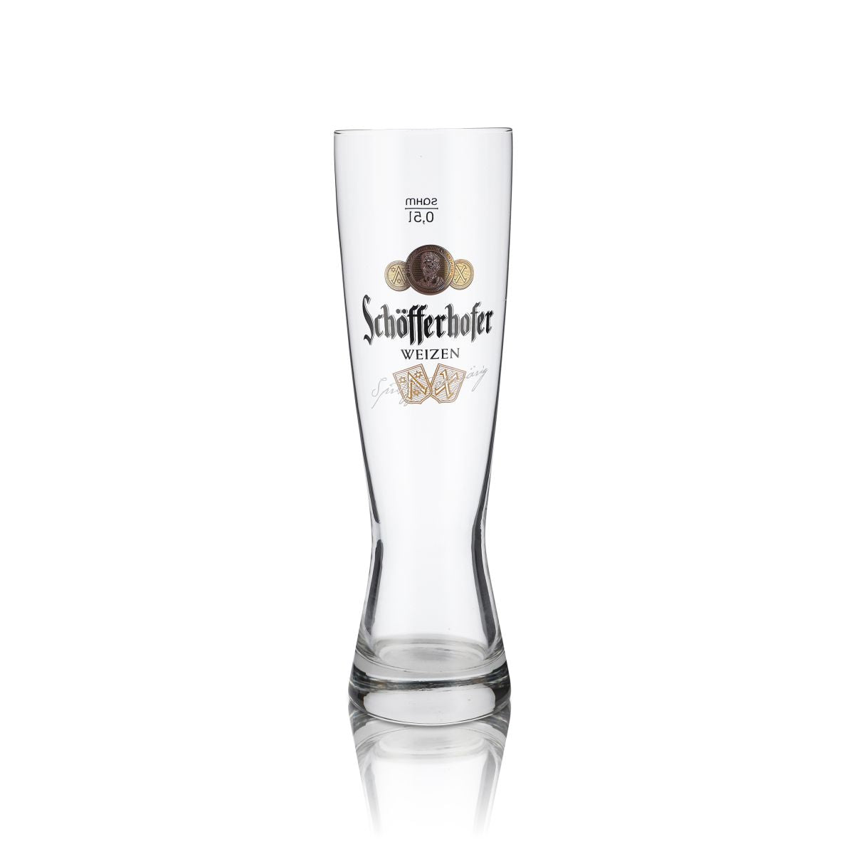 6 bicchieri Schöfferhofer da 0,5 l Set di bicchieri per birra bianca Hefeweizen Birrificio Baviera – Vista 2