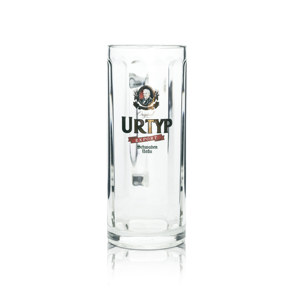 6 bicchieri da birra Schwaben Bräu 0,5 l boccale Urtyp Export Seidel con manico bicchieri boccali boccali da birra – Vista 2