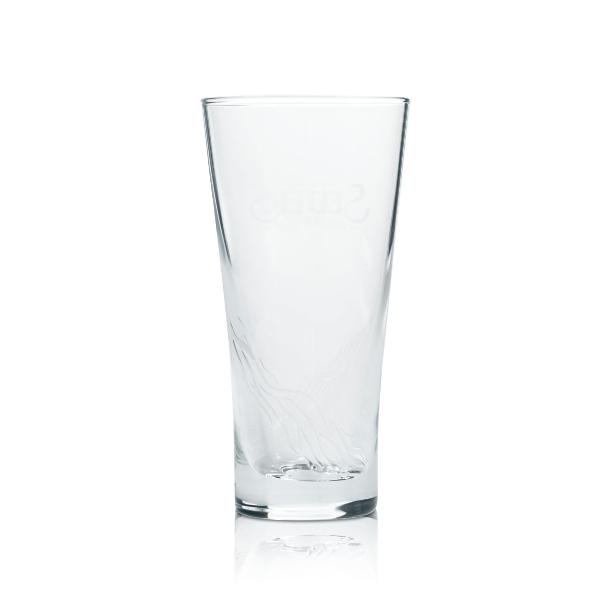 6 bicchieri Selters Wasser da 0,1 l, forma a V con rilievo, per soda, ristorazione e hotel – Vista 3