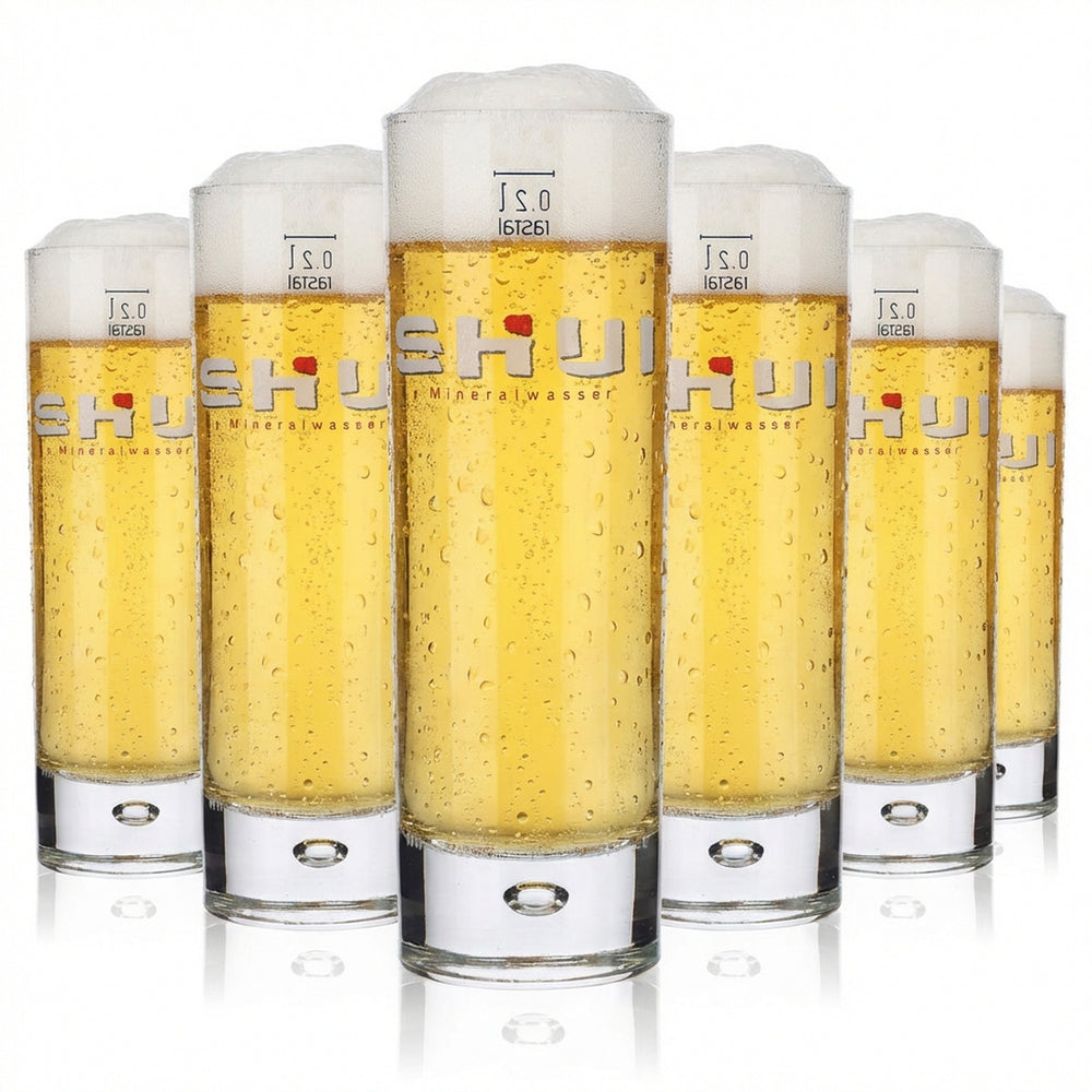 6 bicchieri Shui Bicchieri da acqua Bicchieri per bevande analcoliche 0,2 l Tazza
